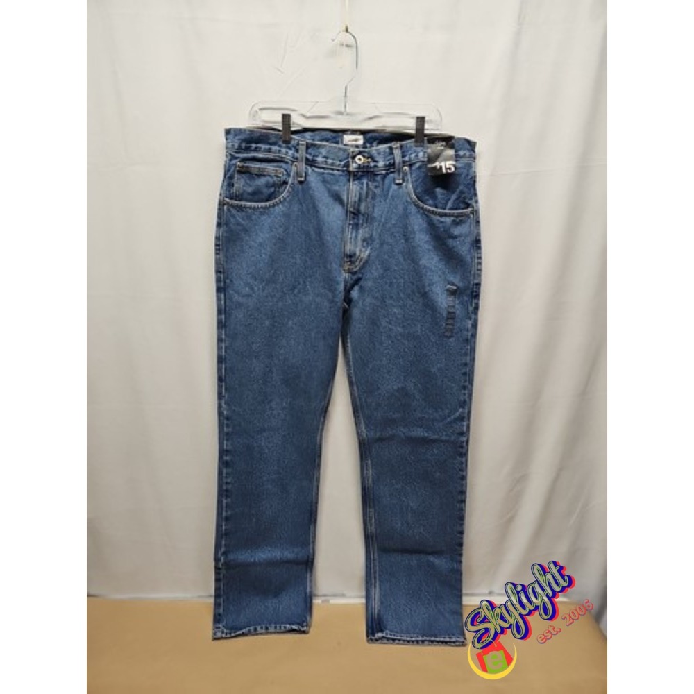 City‎ streets young men's blue jeans 36"w x 32" L Straight Leg NEW